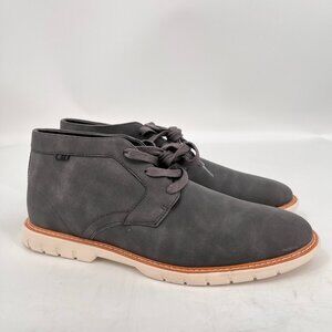 Ben Sherman Whitby Chukka Boot Gray Size 12 Lace Up Round Toe EVA Sole Casual